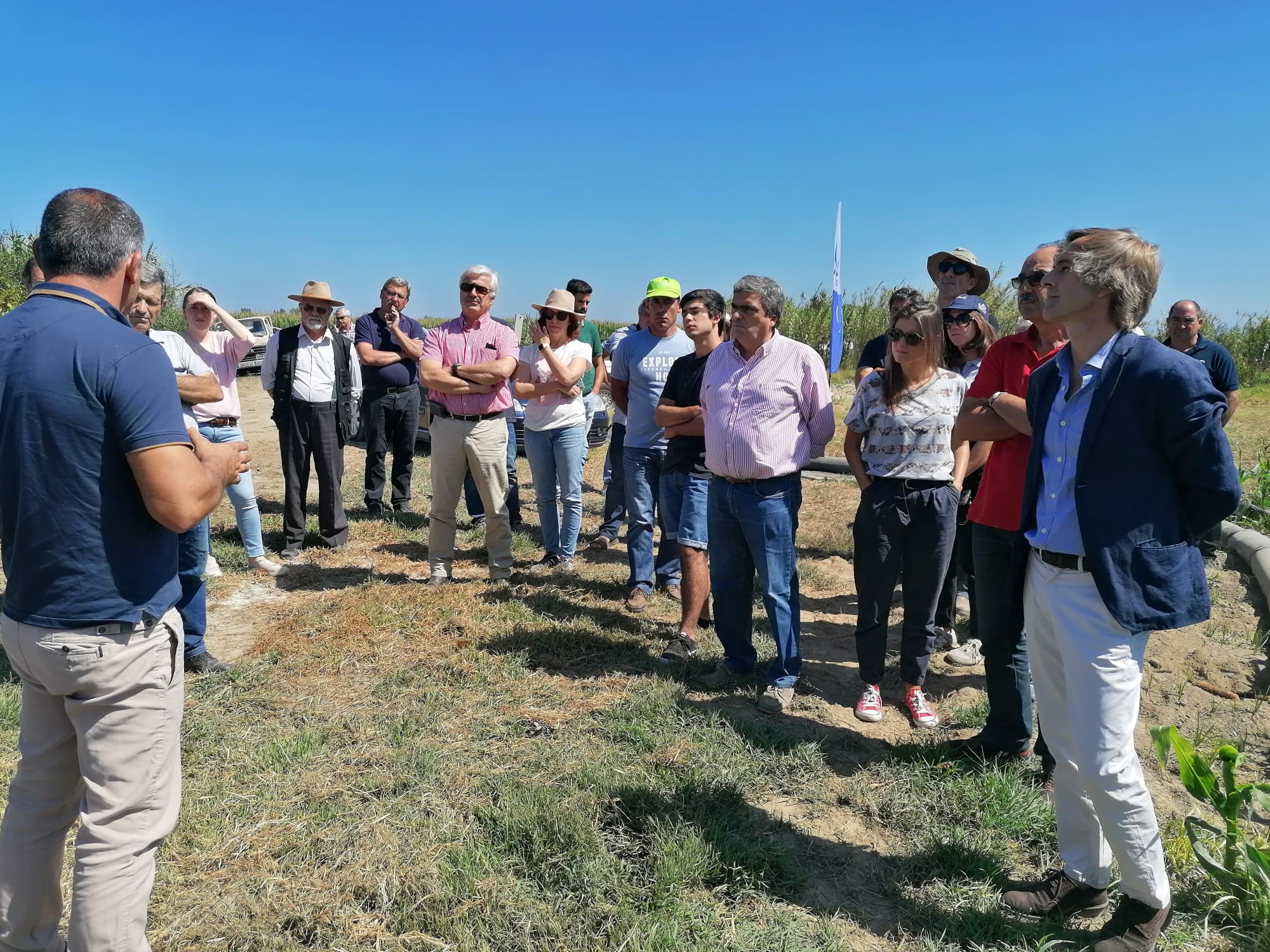 Projeto aQuacer capacita agricultores do Mondego para a gestão eficiente da água nas culturas do arroz e milho